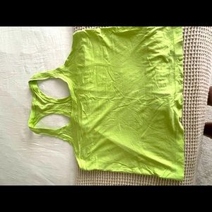 Lululemon swiftly tech racerback tank top. Neon yellow.